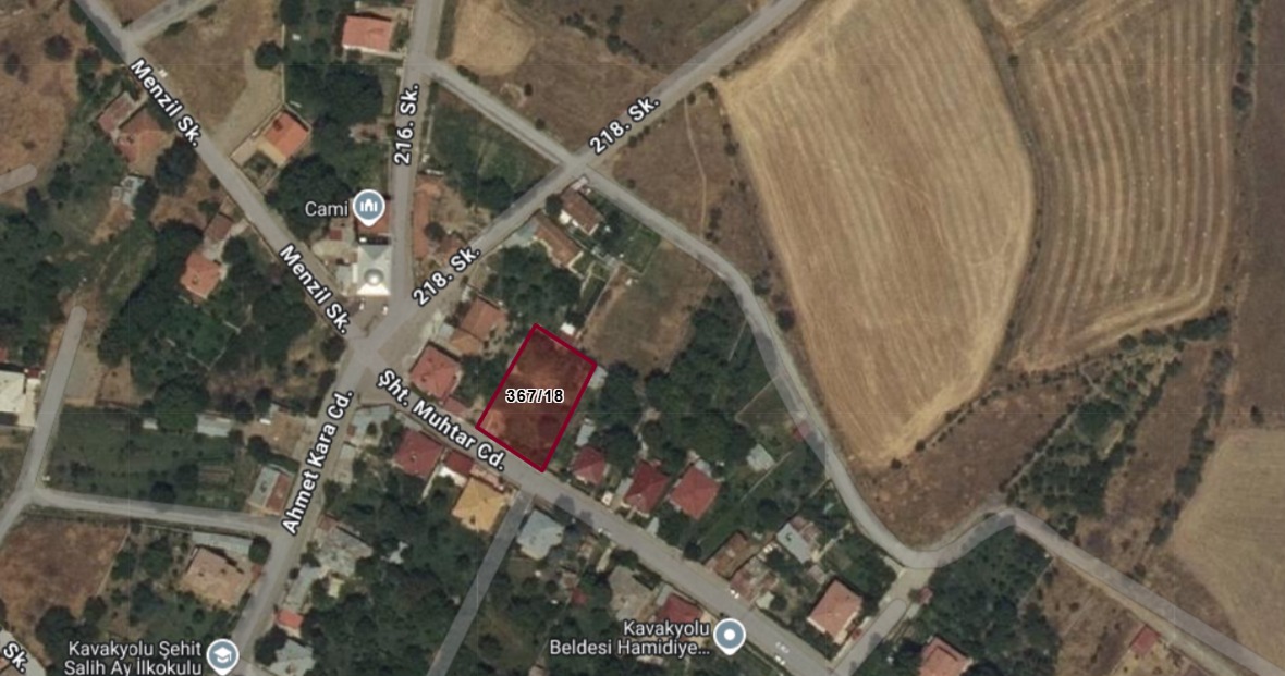 MABEL'DEN KAVAKYOLU'NDA SATILIK İMARLI 1000 M2 ARSA